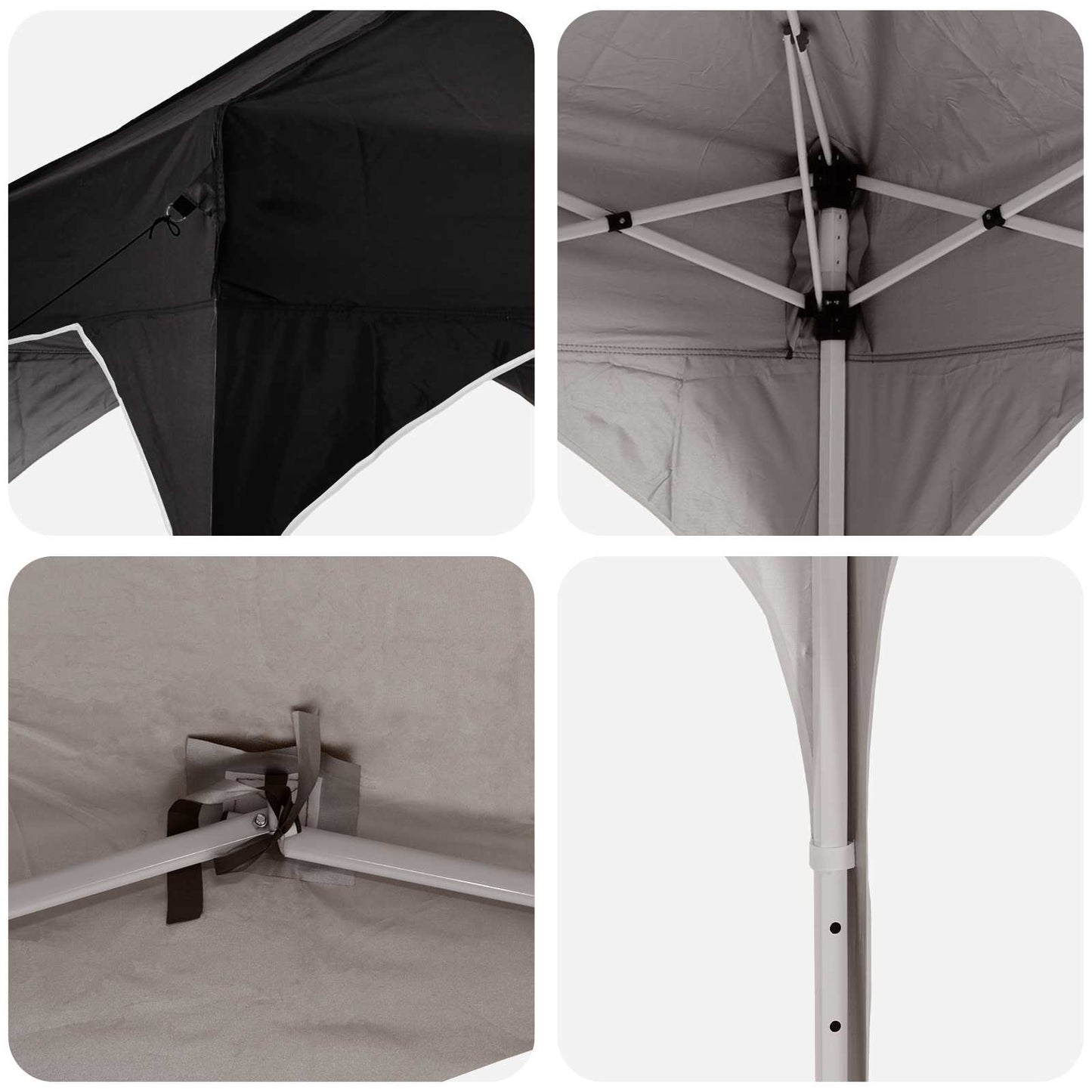 Pop-Up Svinību Teltis 575 X 288 X 245 Cm Oksforda Audums