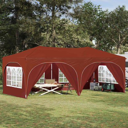 Pop-Up Svinību Teltis 575 X 288 X 245 Cm Oksforda Audums