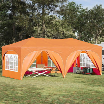 Pop-Up Svinību Teltis 575 X 288 X 245 Cm Oksforda Audums