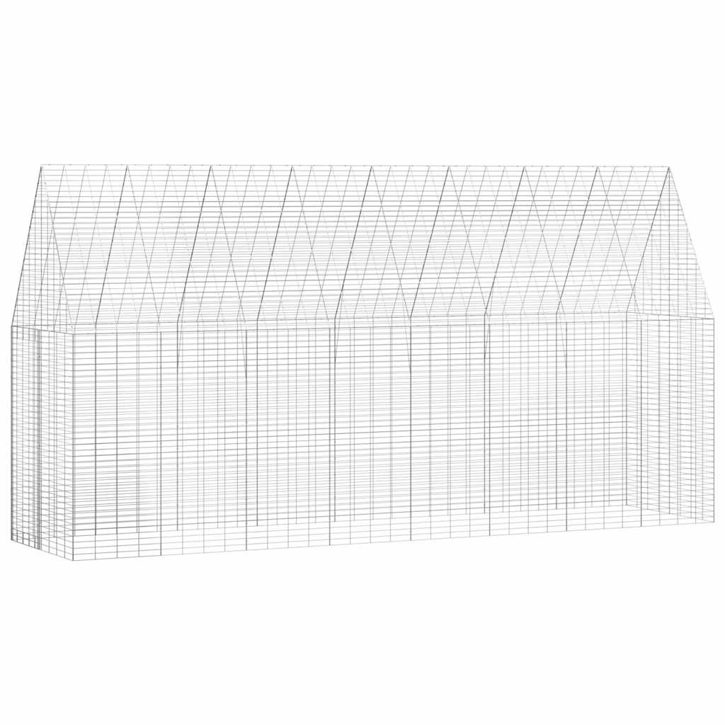 Vistu Būris 2 Gab. Sudraba 600 X 100 X 210 Cm Cinkota Tērauda