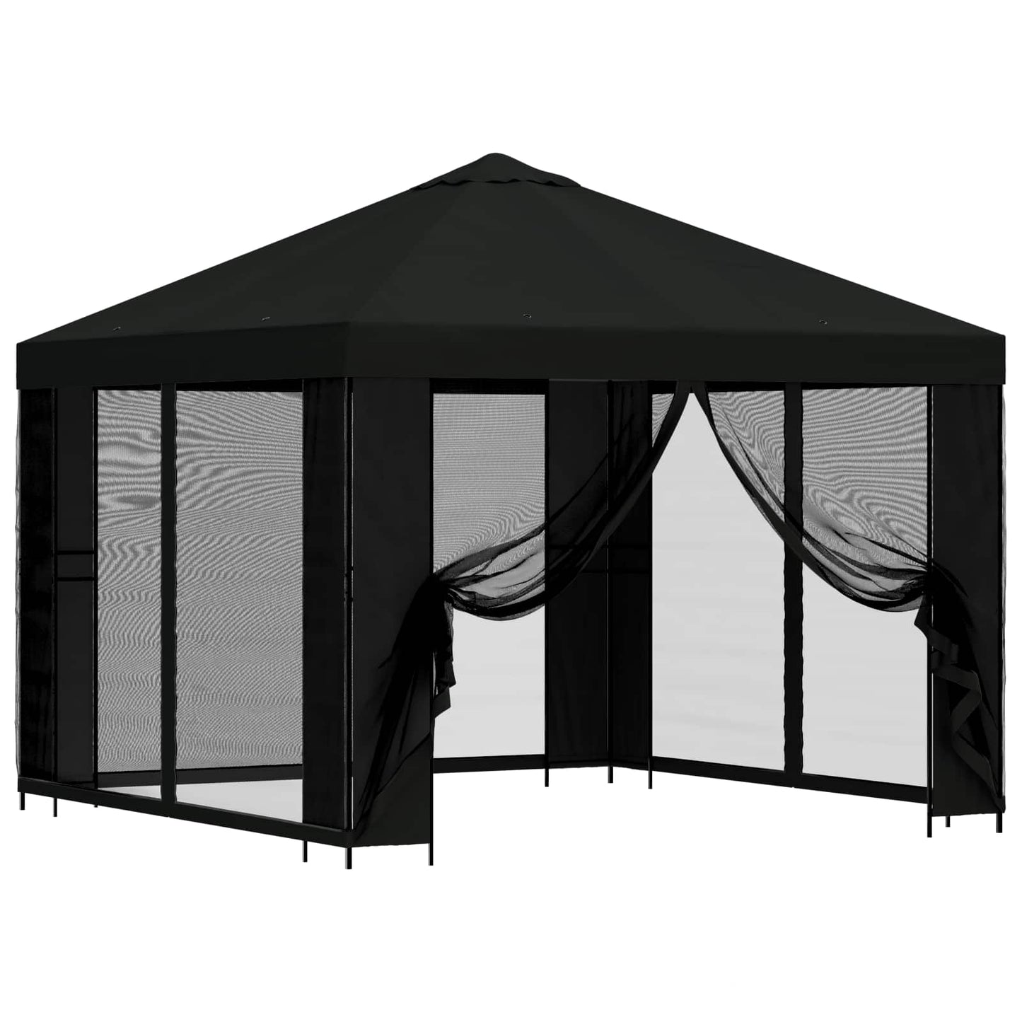 Dārza Paviljons Ar Sānu Sienām 3 X 3 M