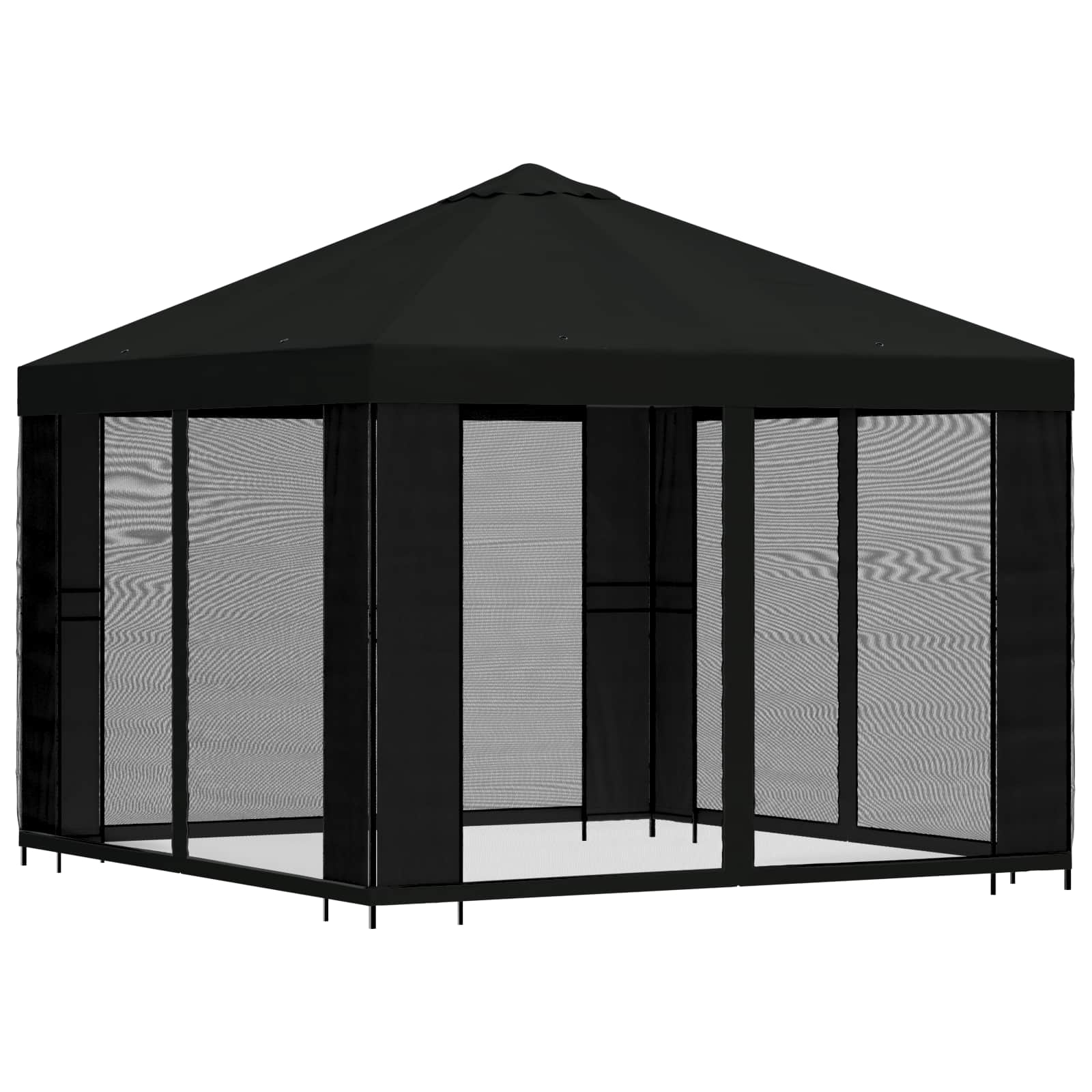 Dārza Paviljons Ar Sānu Sienām 3 X 3 M
