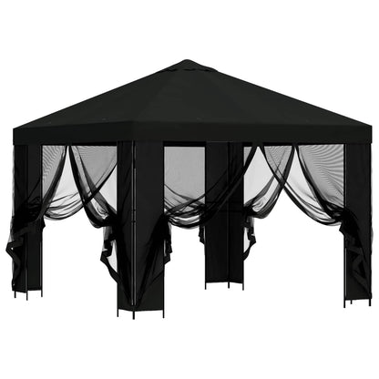 Dārza Paviljons Ar Sānu Sienām 3 X 3 M