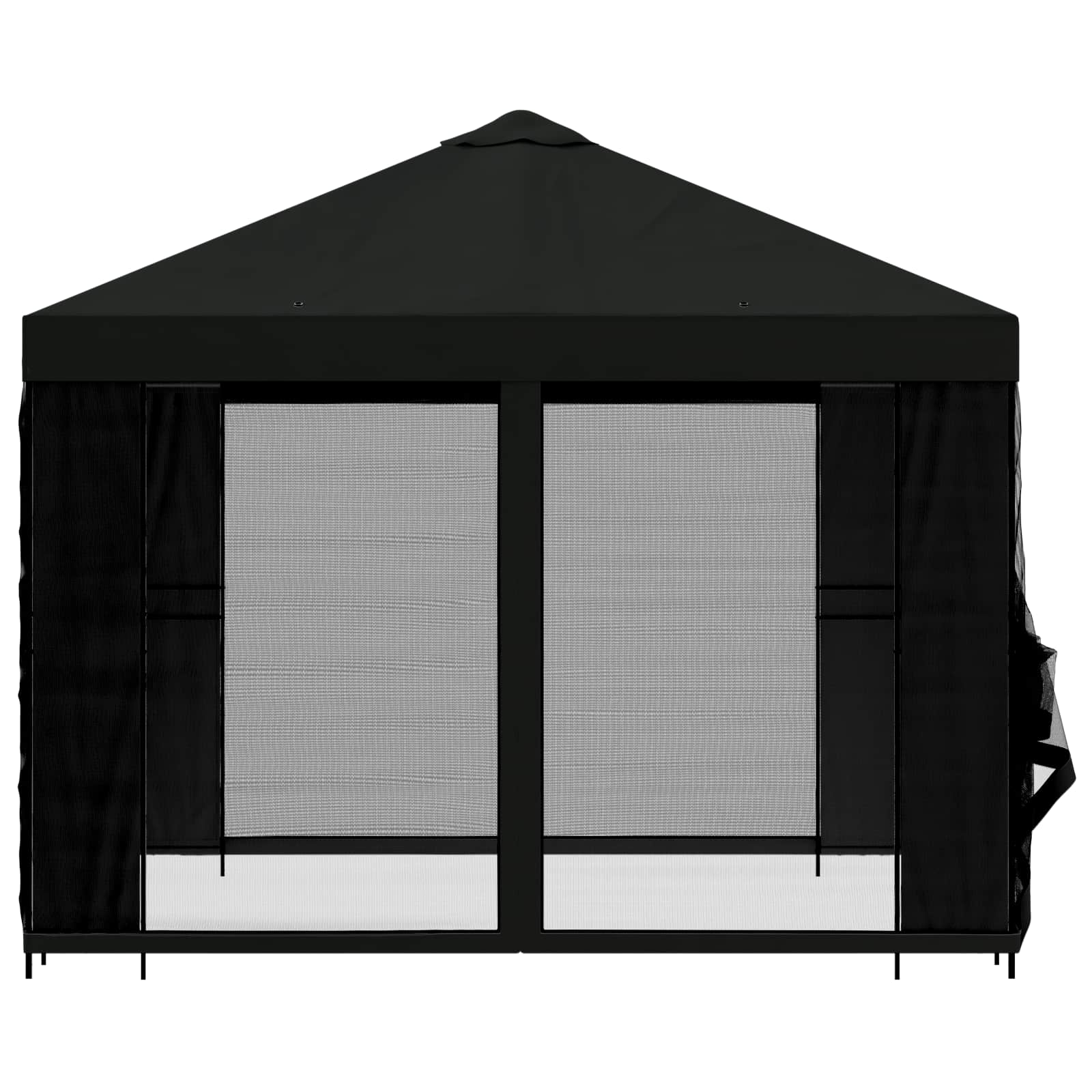 Dārza Paviljons Ar Sānu Sienām 3 X 3 M
