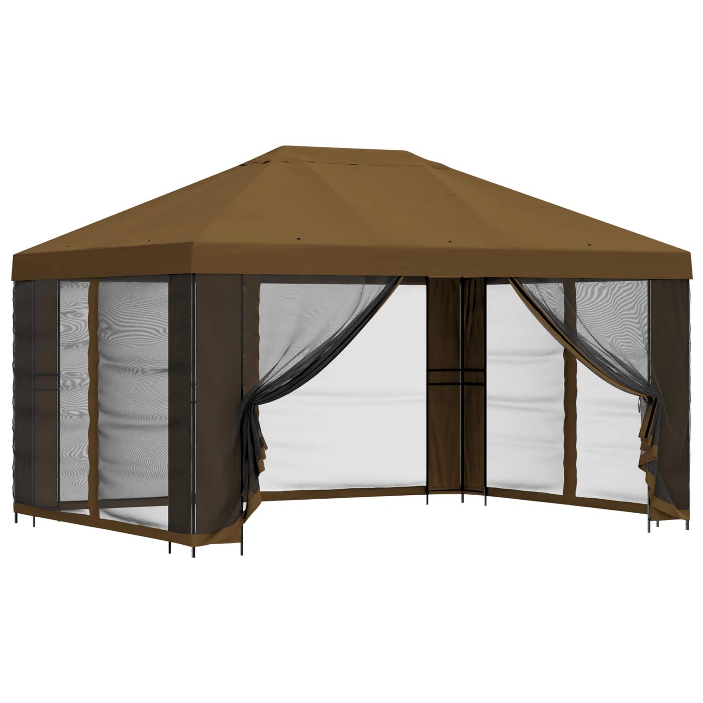 Dārza Paviljons Ar Sānu Sienām 4 × 3 M