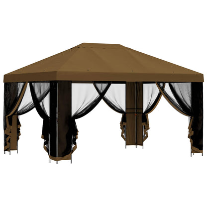 Dārza Paviljons Ar Sānu Sienām 4 × 3 M