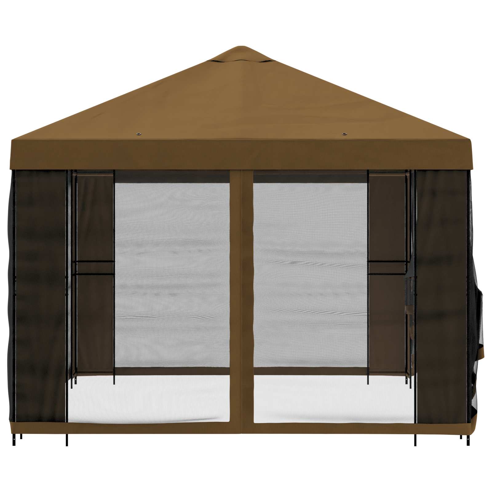 Dārza Paviljons Ar Sānu Sienām 4 × 3 M