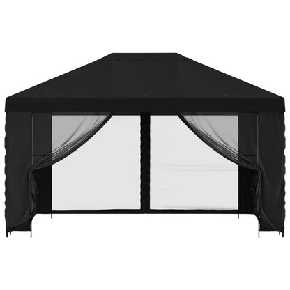 Paviljons Ar Sānu Sienām 4 × 3 M Poliesters Un Tērauds