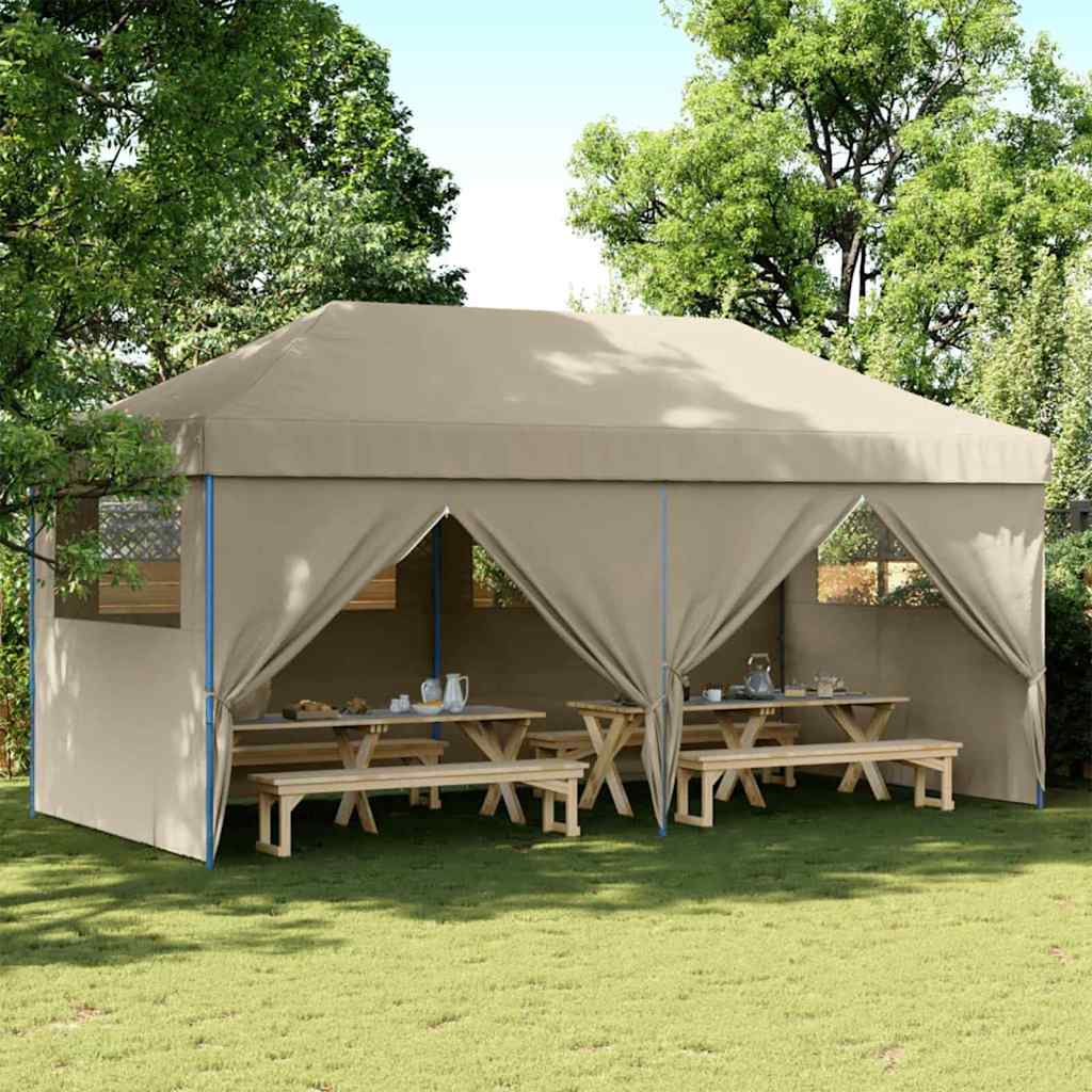 Ballīšu Teltis Pop-Up 580 X 292 X 315 Cm Pelēkbrūna