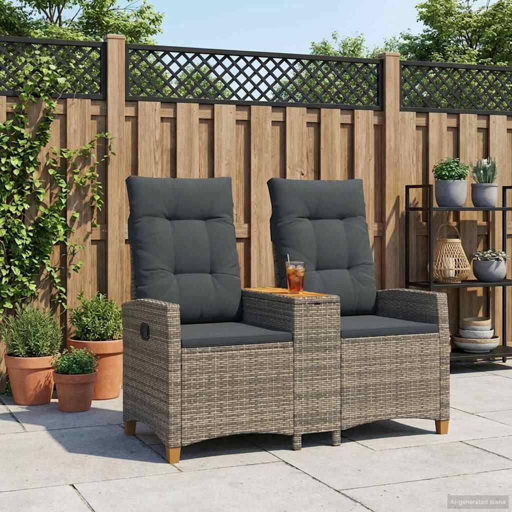 Regulējams Solis Ar Galdu 2 -Seater 126 X 65 X 112 Cm