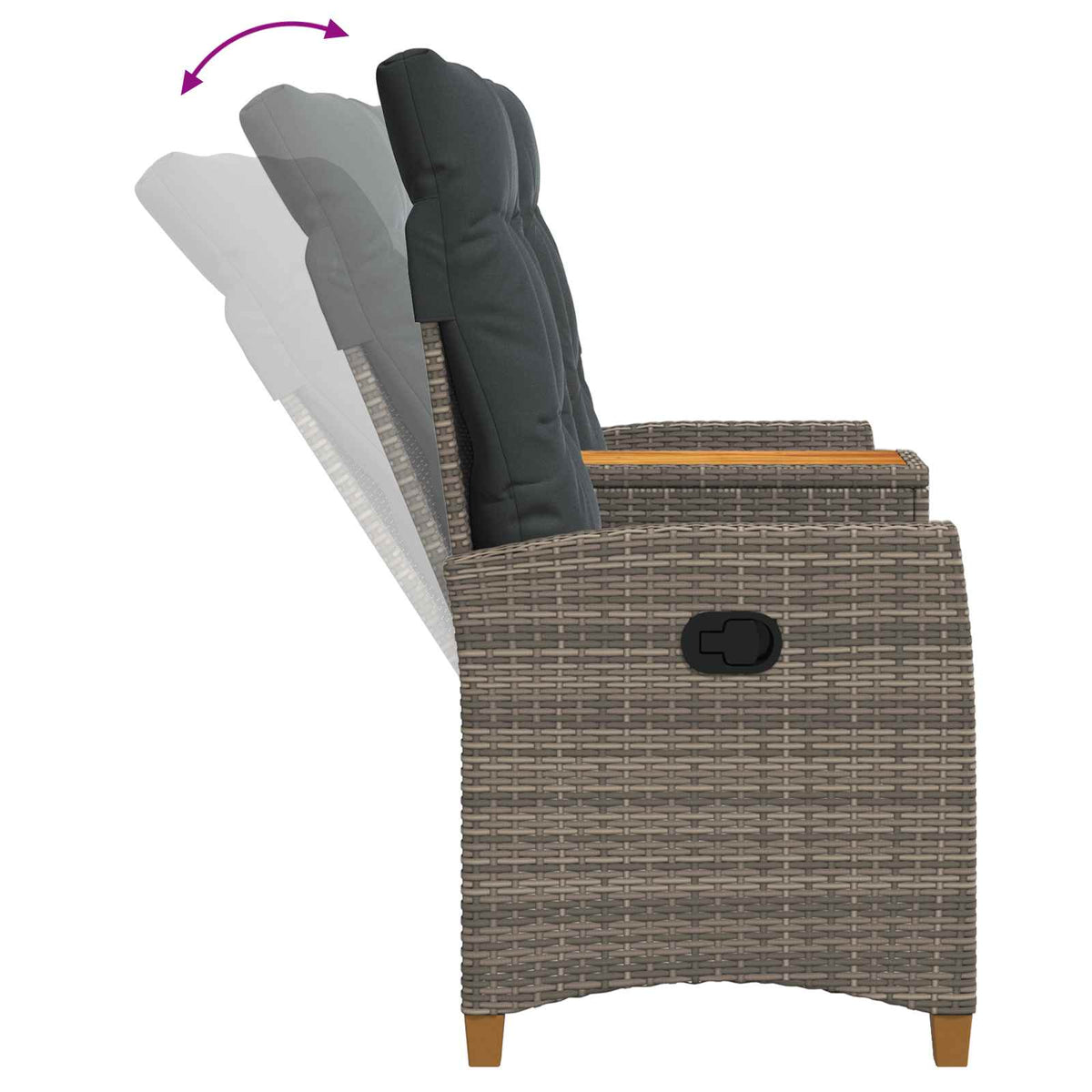 Regulējams Solis Ar Galdu 2 -Seater 126 X 65 X 112 Cm
