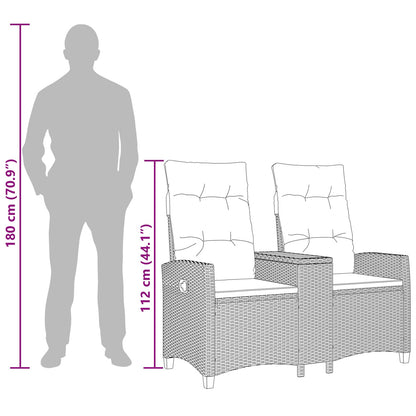 Regulējams Solis Ar Galdu 2 -Seater 126 X 65 X 112 Cm