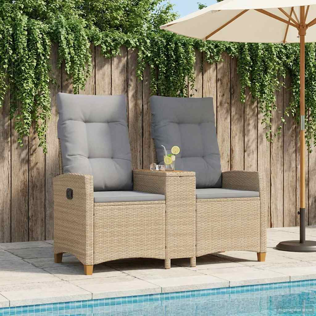 Regulējams Solis Ar Galdu 2 -Seater 126 X 65 X 112 Cm
