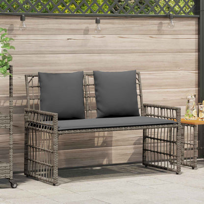 Āra Sols 2 -Seater 116 X 55 X 82 Cm Tērauds Un Poli Ratan