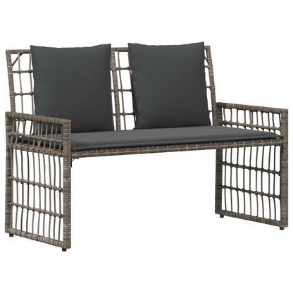 Āra Sols 2 -Seater 116 X 55 X 82 Cm Tērauds Un Poli Ratan