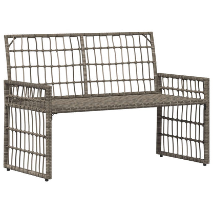 Āra Sols 2 -Seater 116 X 55 X 82 Cm Tērauds Un Poli Ratan