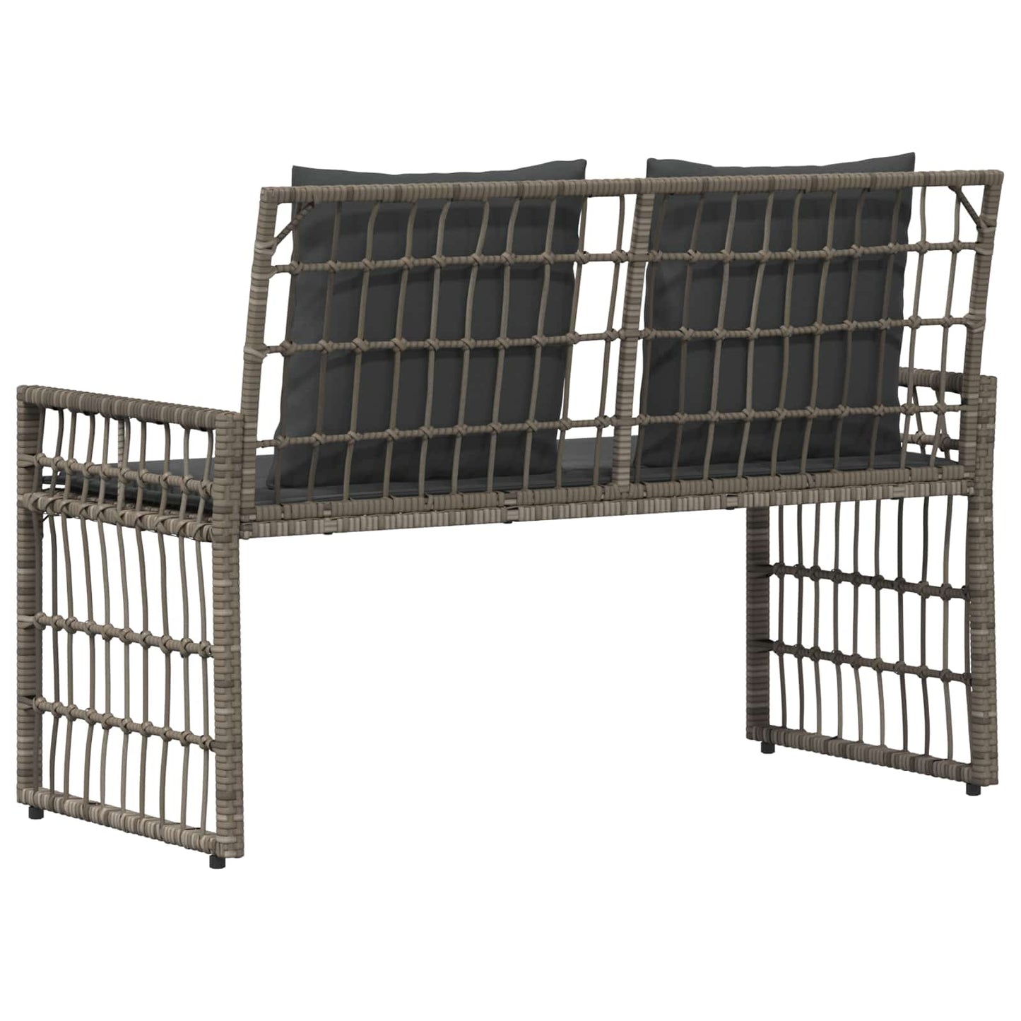 Āra Sols 2 -Seater 116 X 55 X 82 Cm Tērauds Un Poli Ratan