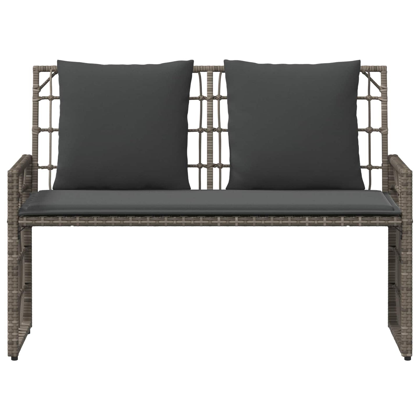 Āra Sols 2 -Seater 116 X 55 X 82 Cm Tērauds Un Poli Ratan