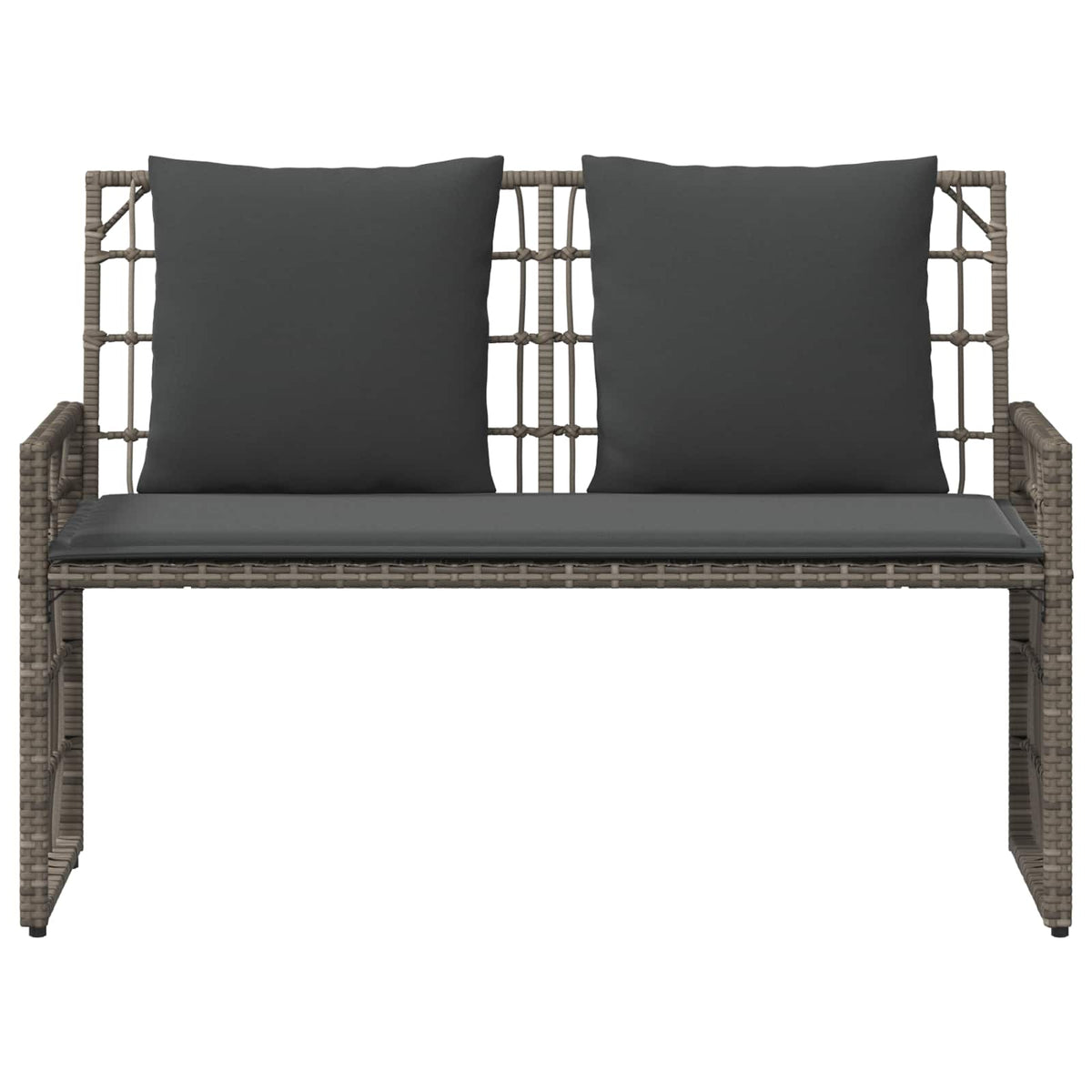 Āra Sols 2 -Seater 116 X 55 X 82 Cm Tērauds Un Poli Ratan