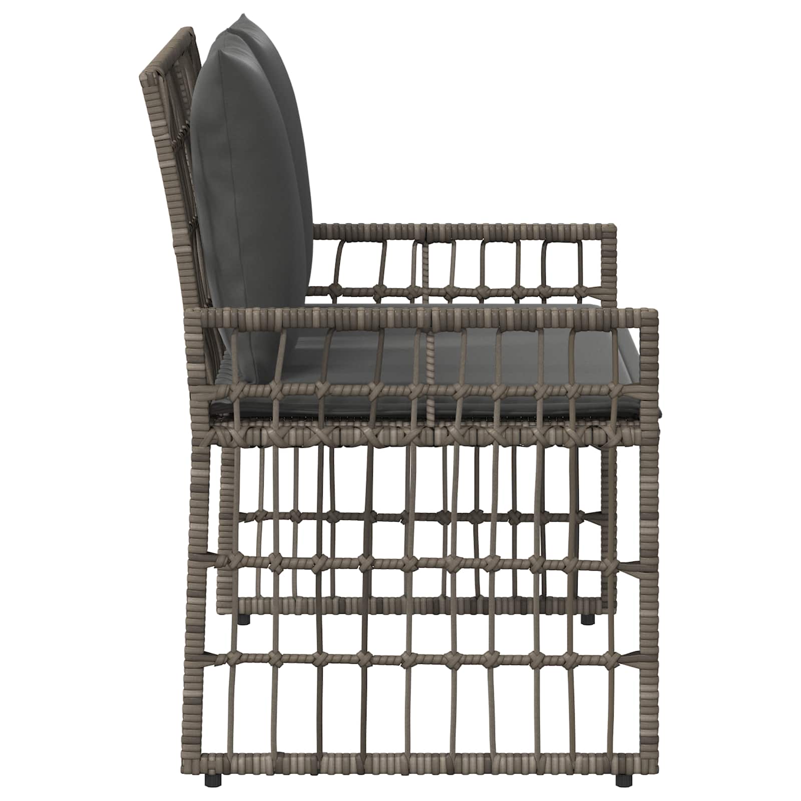 Āra Sols 2 -Seater 116 X 55 X 82 Cm Tērauds Un Poli Ratan
