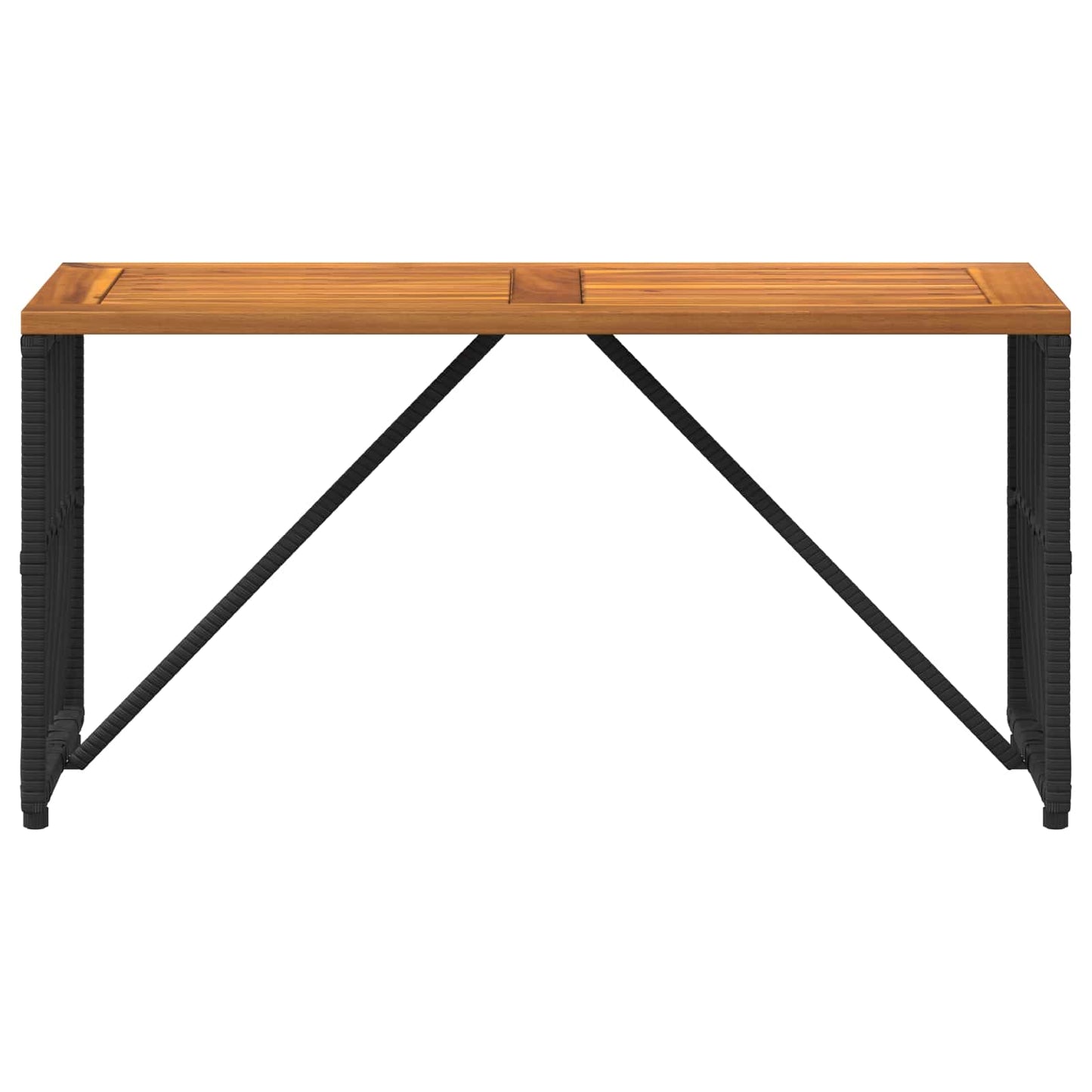 Āra Galds 80 X 40 X 40 Cm Tērauds Un Poli Ratan