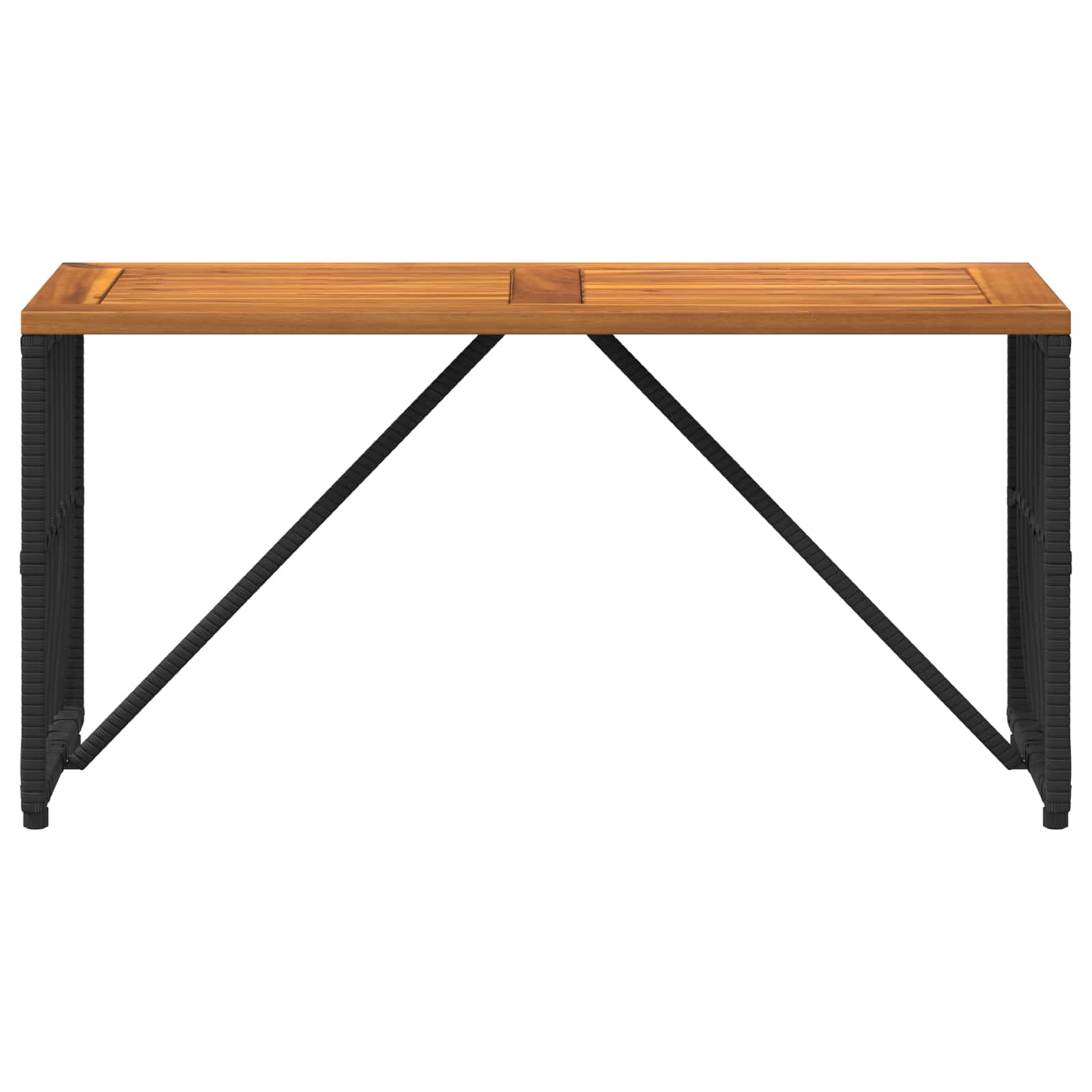 Āra Galds 80 X 40 X 40 Cm Tērauds Un Poli Ratan