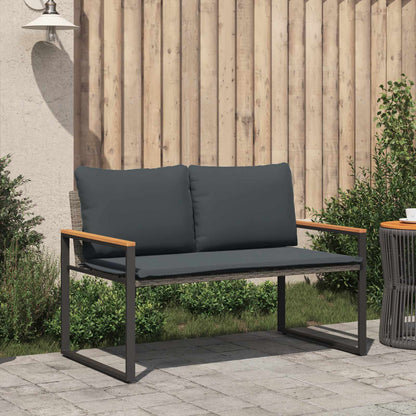 Sols Pelēks Un Tumši Pelēks 115 X 65 X 72 Cm Rotangpalma