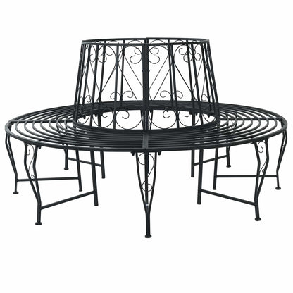 Dārza Sols, Uzstādāms Ap Koku, 160 Cm, Tērauds
