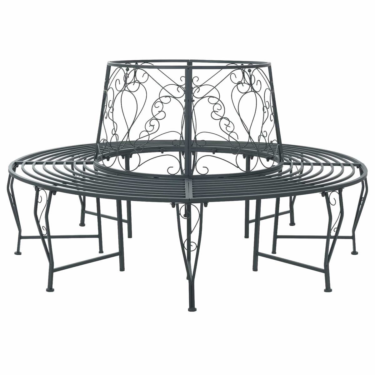 Dārza Sols, Uzstādāms Ap Koku, 160 Cm, Tērauds