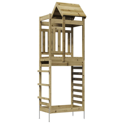 Spēļu Tornis Brūna 52,5 X 85 X 238 Cm Cieta Impregnēta Koksne