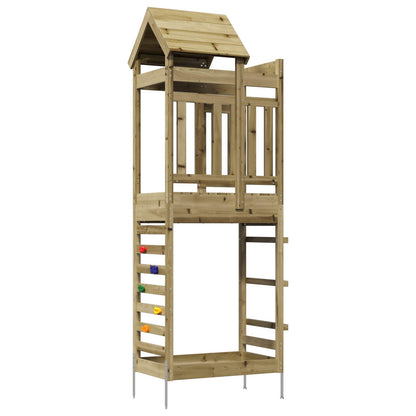 Spēļu Tornis Brūna 52,5 X 85 X 238 Cm Cieta Impregnēta Koksne