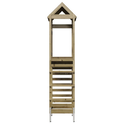 Spēļu Tornis Brūna 52,5 X 85 X 238 Cm Cieta Impregnēta Koksne