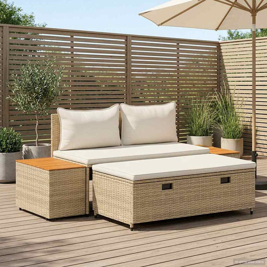 Āra Dīvānu Komplekts 4 -Seater 4 Gab. 55 X 30 X 39 Cm