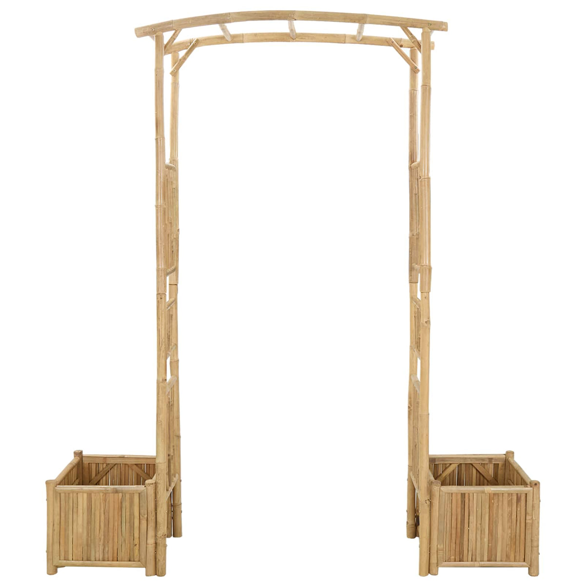 Dārza Arka Dabiska 177 X 40 X 205 Cm Bambuss