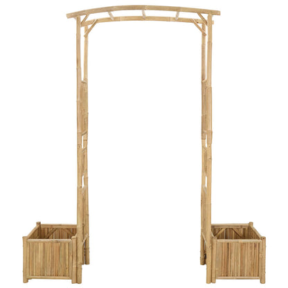 Dārza Arka Dabiska 177 X 40 X 205 Cm Bambuss
