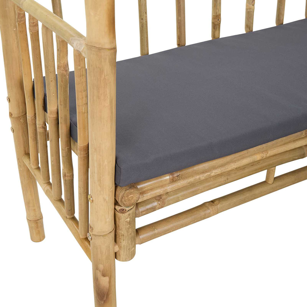 Dārza Arka Ar Soliņu 115 X 50 X 205 Cm Bambuss