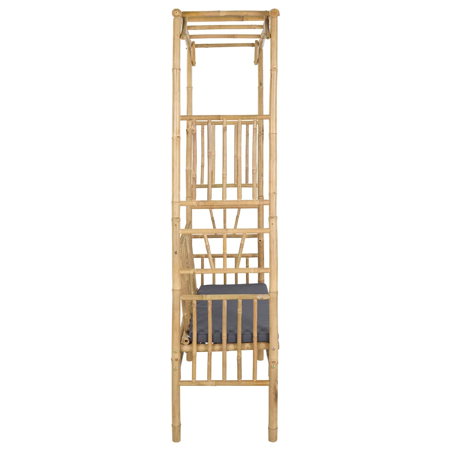 Dārza Arka Ar Soliņu 115 X 50 X 205 Cm Bambuss