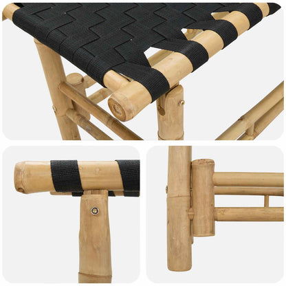 Dārza Sols 80 X 38 X 40 Cm Bambuss Dabiska Taisnstūra