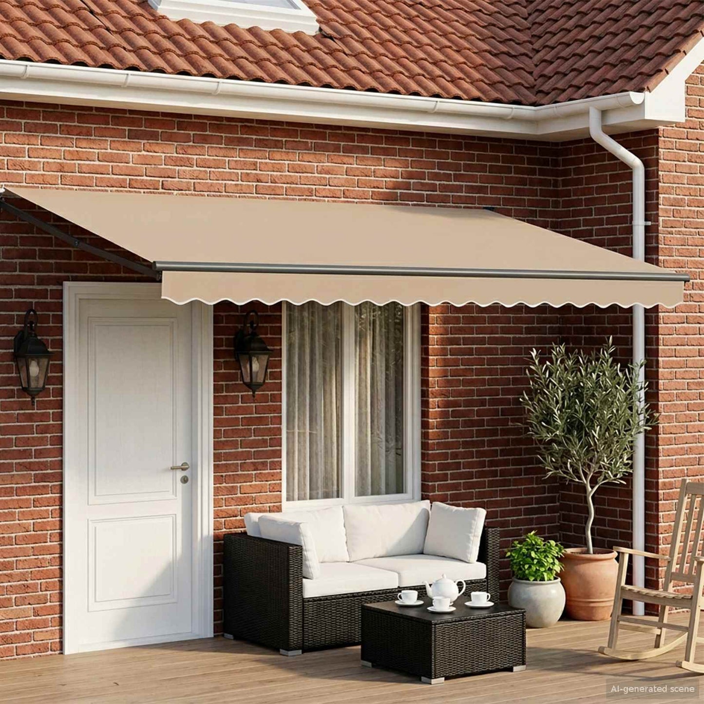 Manuālā Izvelkamā Nojume Ar Led Apgaismojumu
