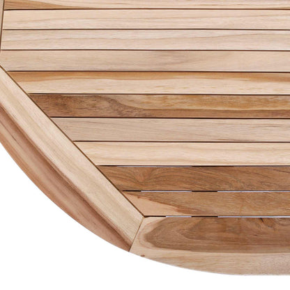 Saliekamais Dārza Galds Dabiska 160 X 80 X 76 Cm