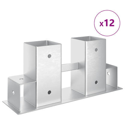 Malkas Kaudzes Palīgs 12 Gab. Sudraba 34 X 10 X 15 Cm Tērauds