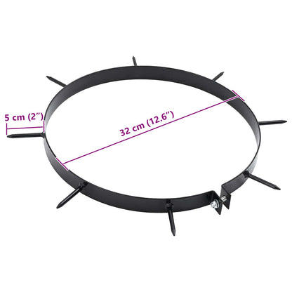 Zāliena Aeratora Skava Ar Nagiem 5 Gab. Ø 320 Mm Tērauds