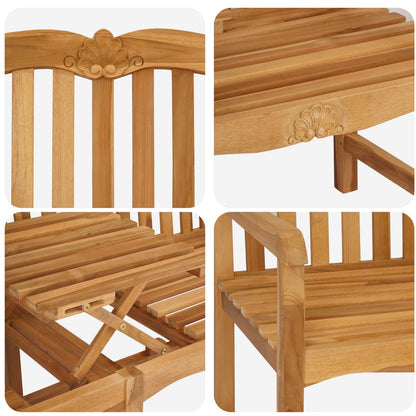 Ar Rokām Grebts Gliemežvāku Soliņš 155 X 60 X 94 Cm