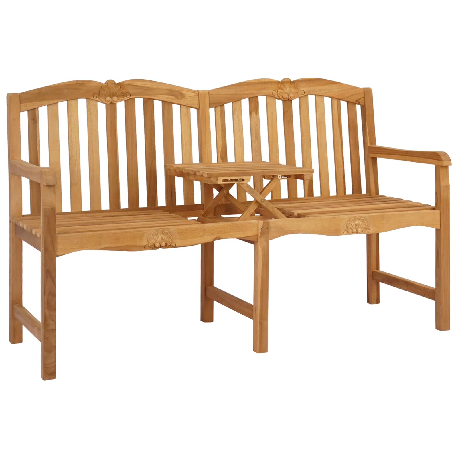 Ar Rokām Grebts Gliemežvāku Soliņš 155 X 60 X 94 Cm