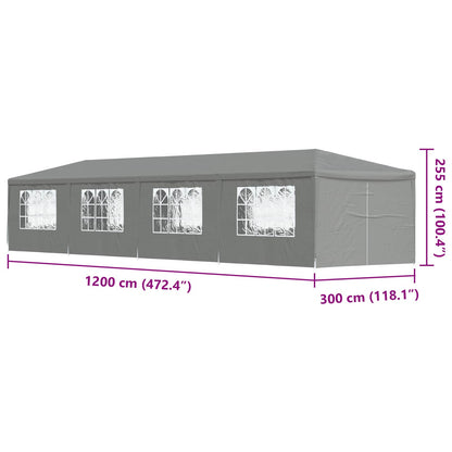 Balles Telts 1200 X 300 X 255 Cm Pe Un Tērauds
