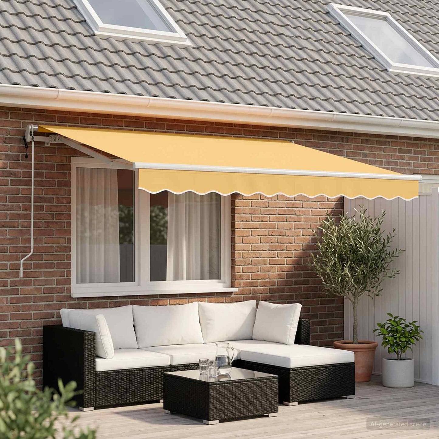 Nolokāms Markīze Zila 350 X 200 Cm Audums