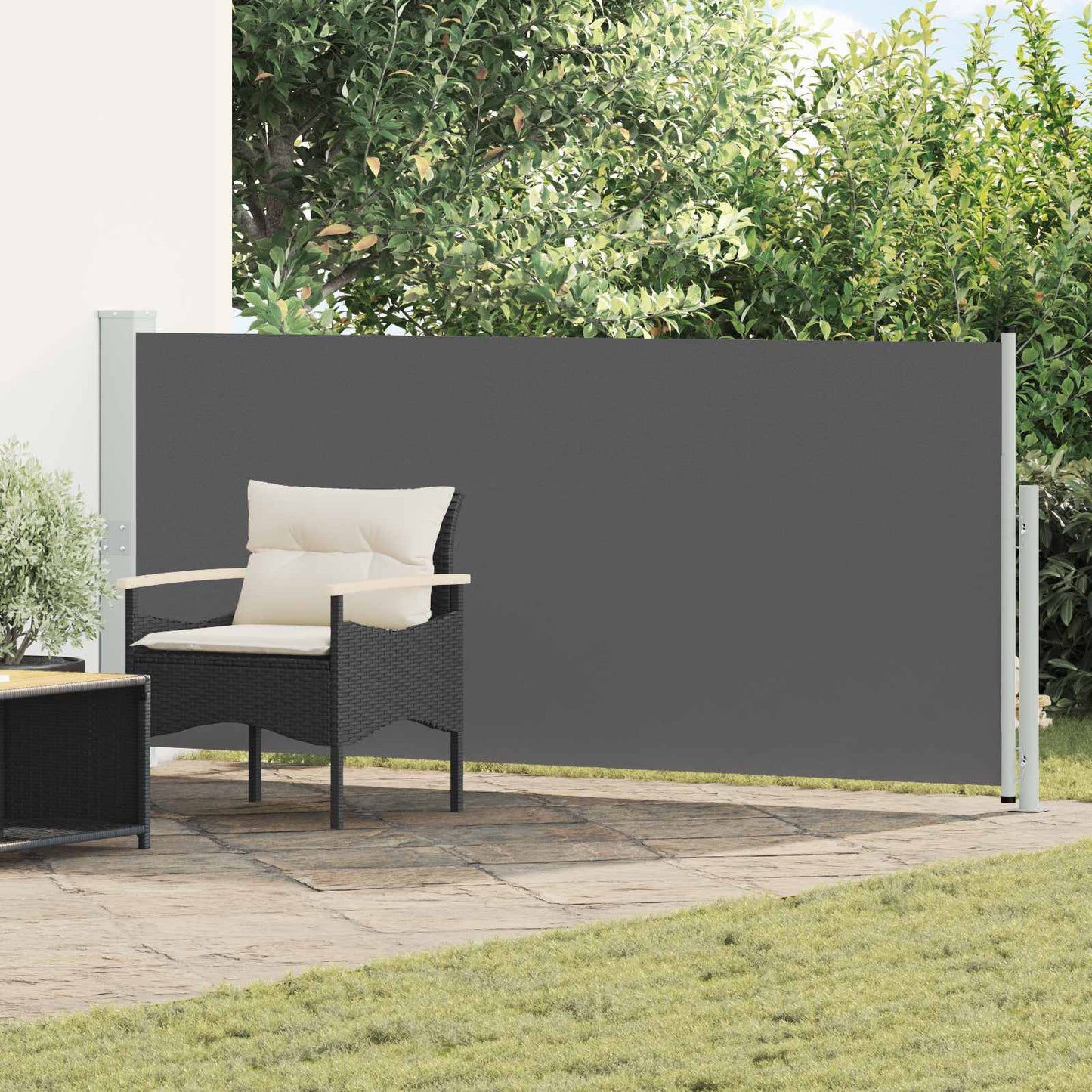 Izvelkams Sānu Aizslietnis, 200X614 Cm, Brūns