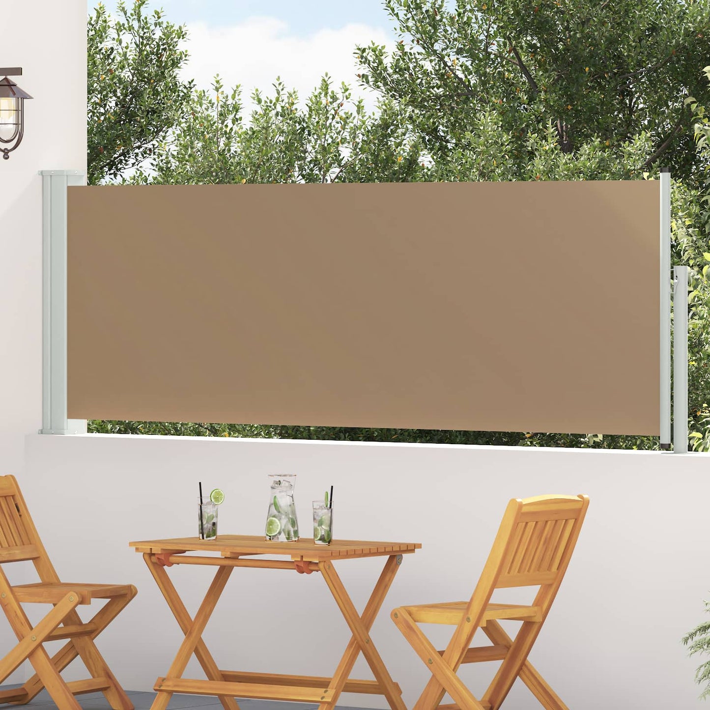 Izvelkams Sānu Aizslietnis, 200X614 Cm, Brūns