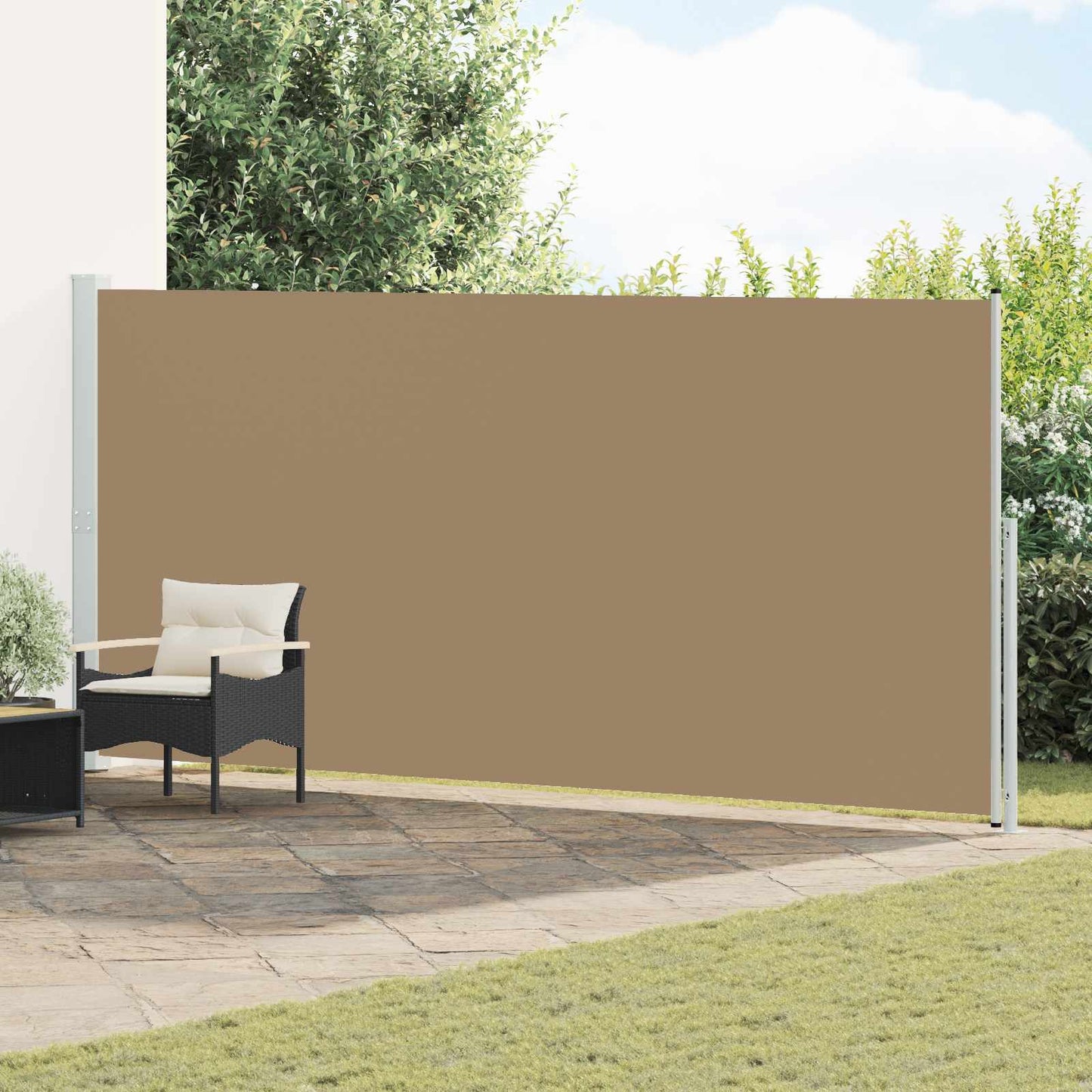 Izvelkams Sānu Aizslietnis, 200X614 Cm, Brūns