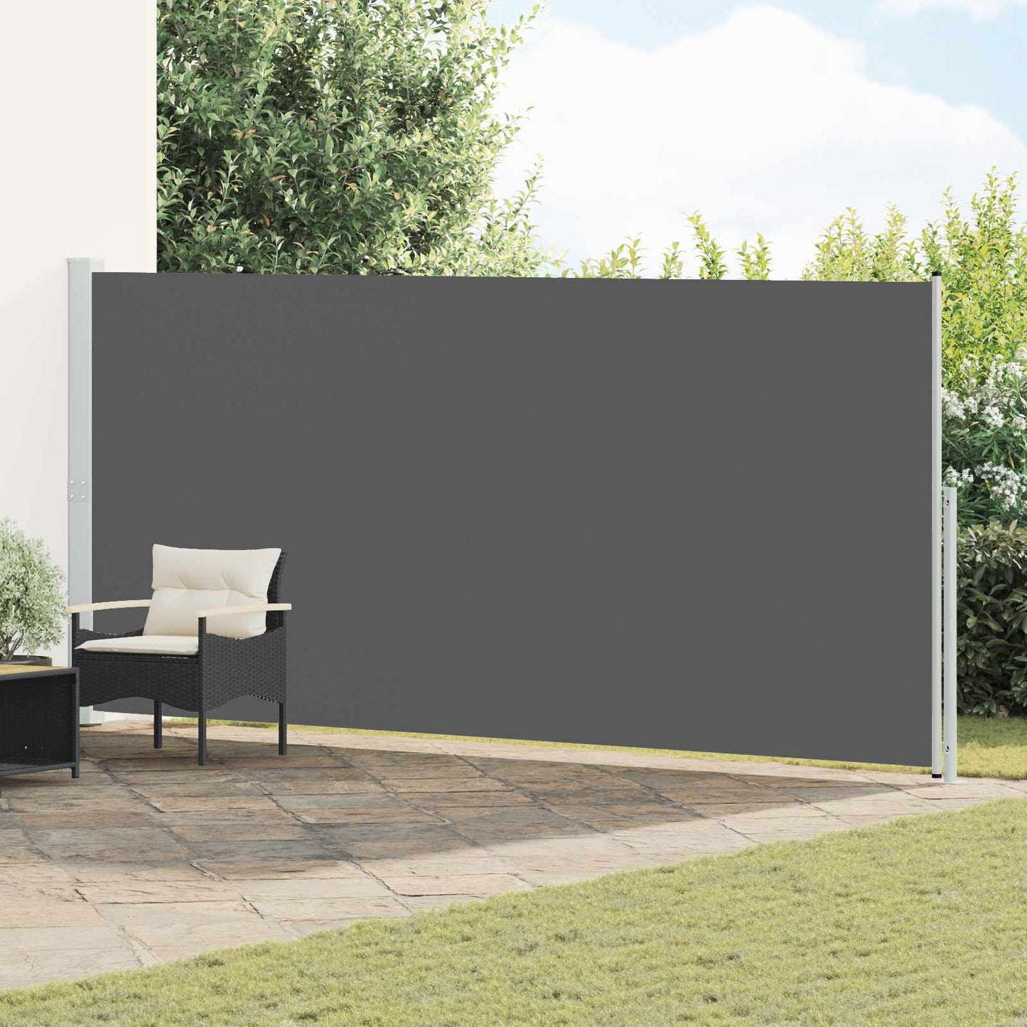 Izvelkams Sānu Aizslietnis, 200X614 Cm, Brūns